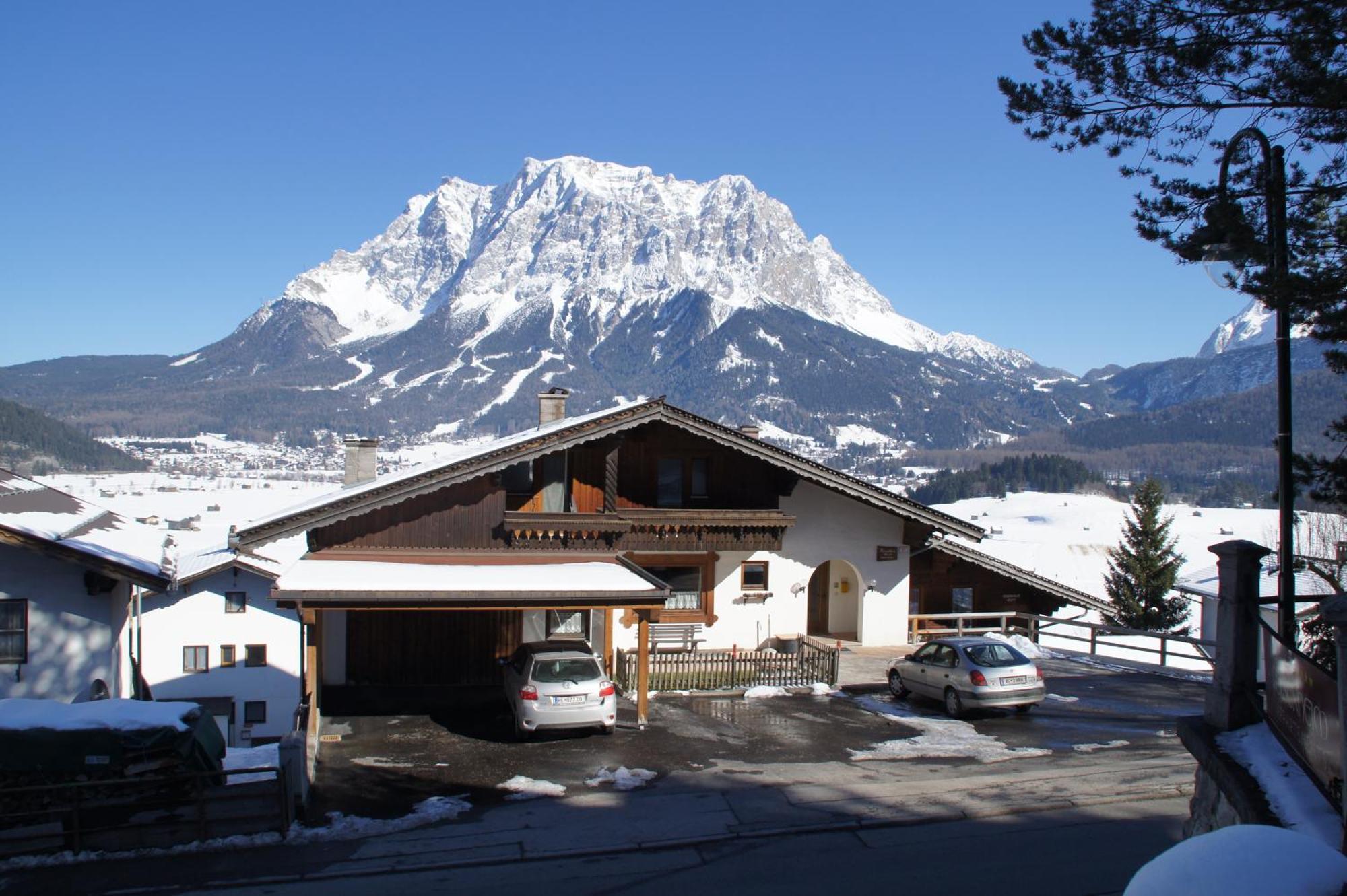 Ferienhaus Mott Lermoos Bagian luar foto